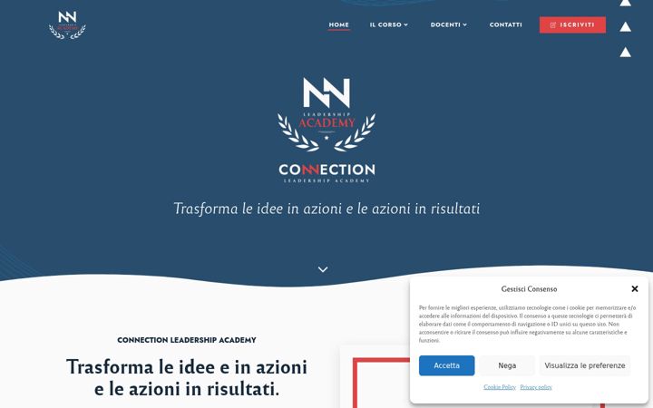 Екранна снимка на connectionacademy.it