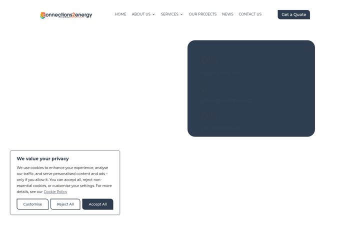 Screenshot van connections2energy.co.uk