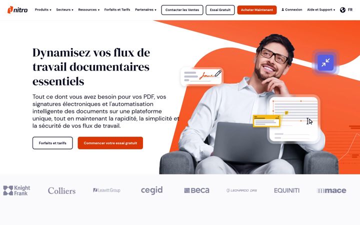 Screenshot of connective.fr