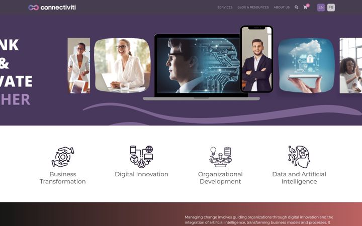 Screenshot of connectiviti.com