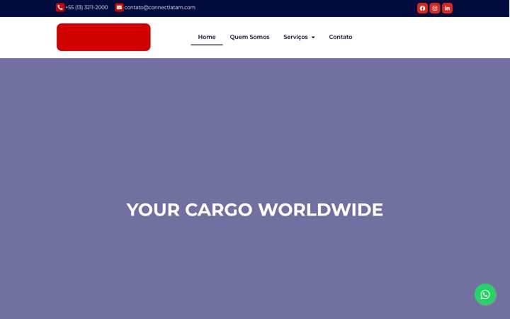 Screenshot of connectlatam.com