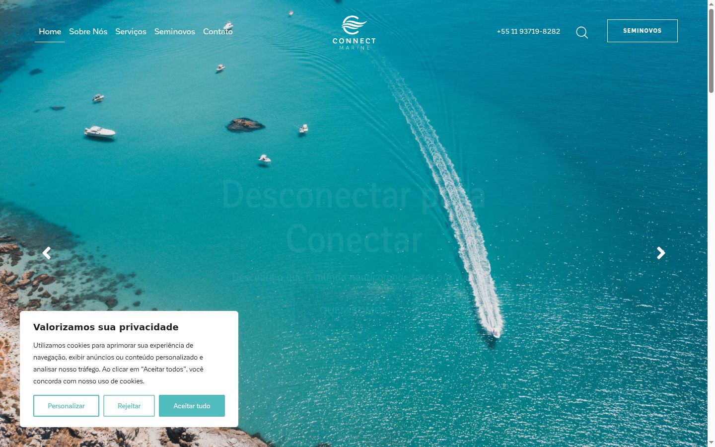 Screenshot tal-banner tal-kunsens muri qabel kwalunkwe interazzjoni