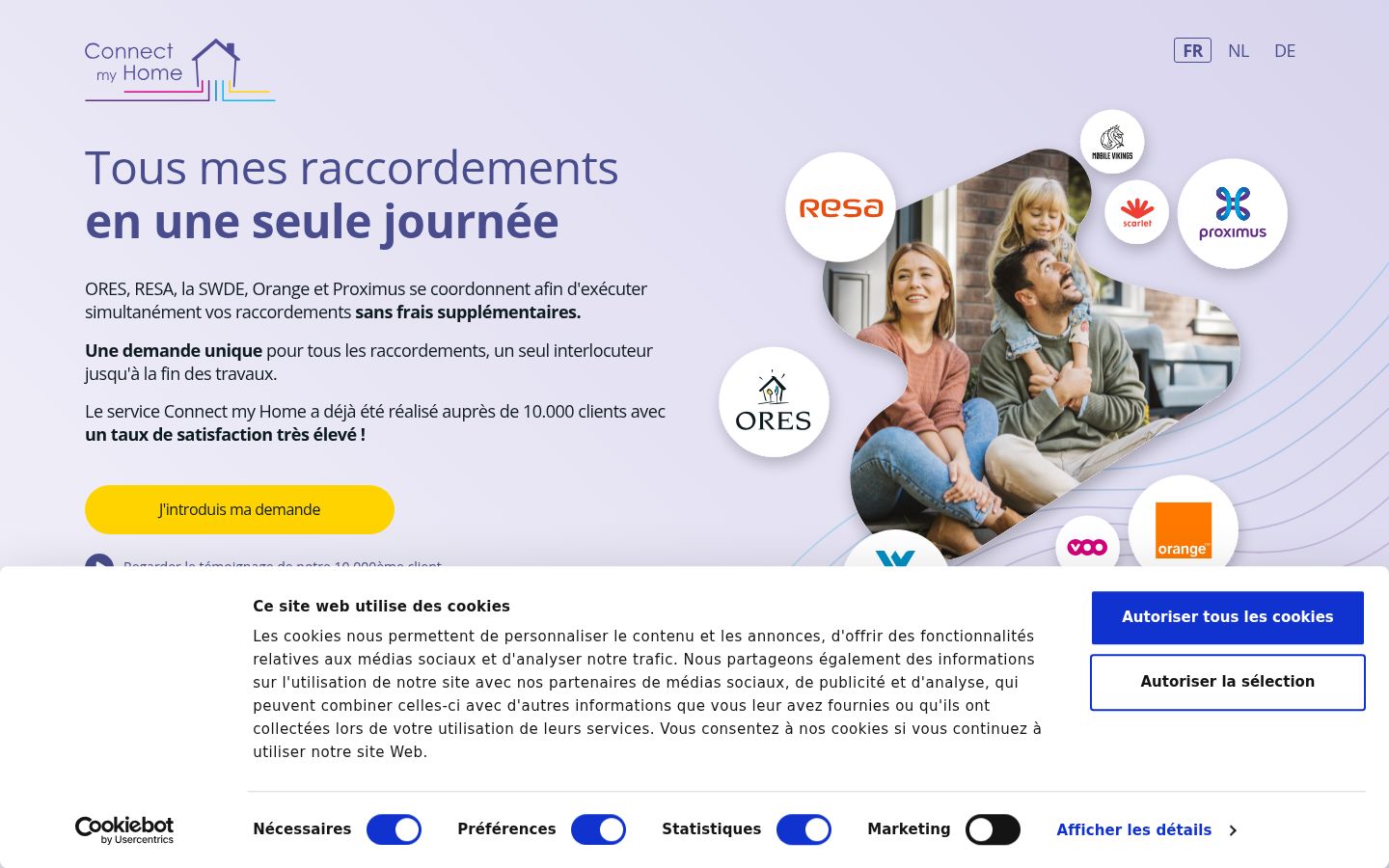 Sutikimo reklamjuostės, rodytos prieš bet kokią sąveiką, ekrano kopija