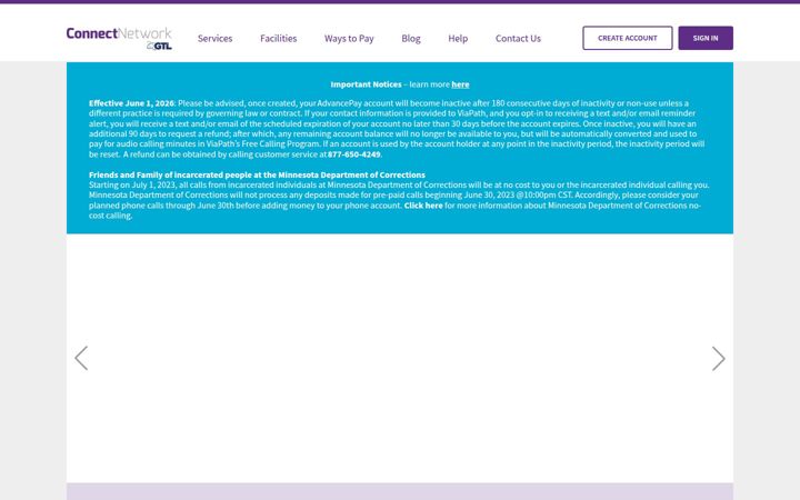 Zrzut ekranu connectnetwork.com