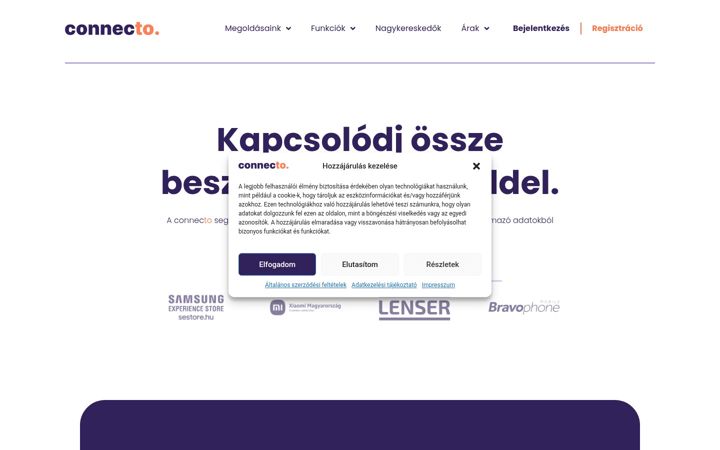 Screenshot of connecto.hu