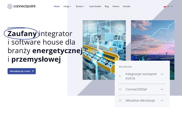 Screenshot of connectpoint.pl