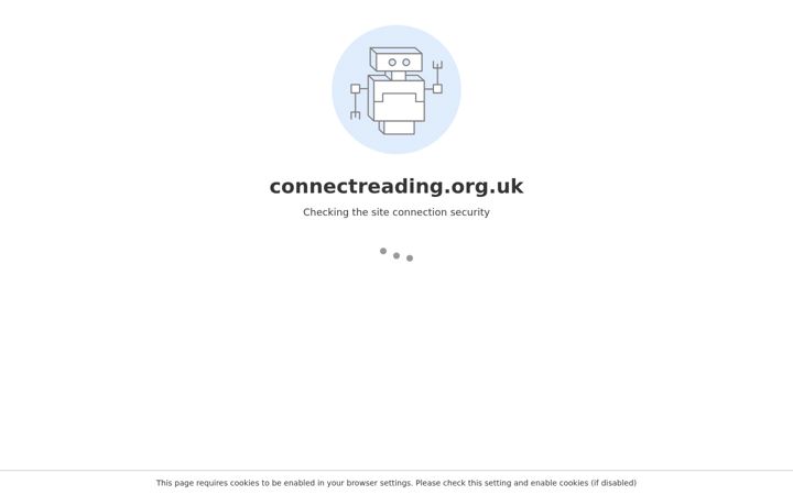Screenshot of connectreading.org.uk