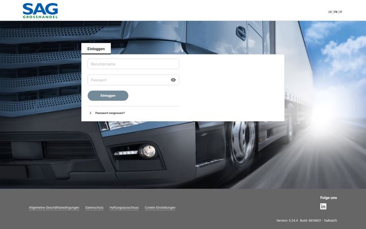 Screenshot of connectshop.at