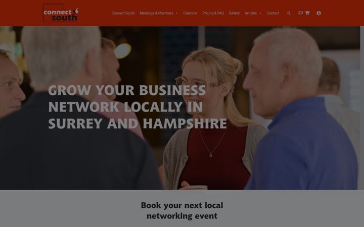 Screenshot of connectsurrey.com