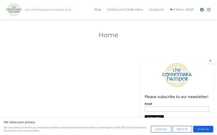 Screenshot of connemarahamper.com