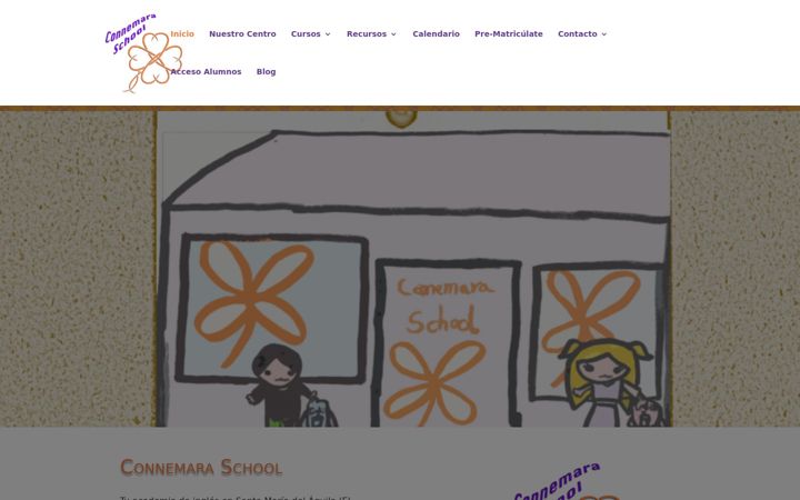 Snímek obrazovky connemaraschool.es