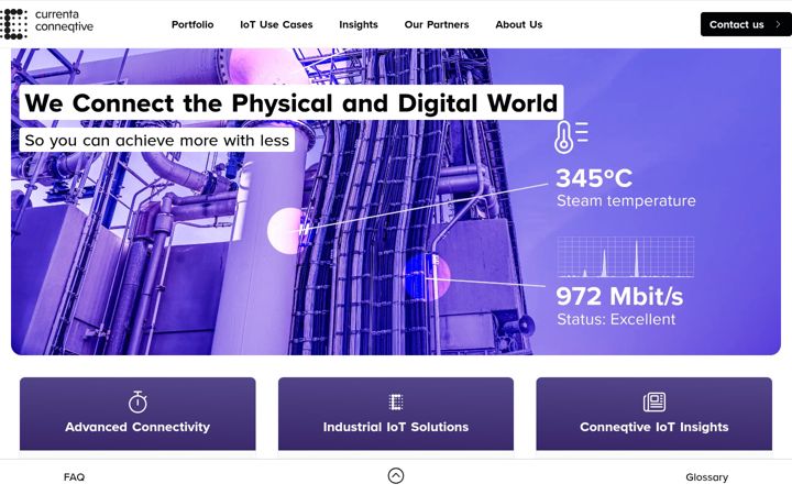 Screenshot of conneqtive.net