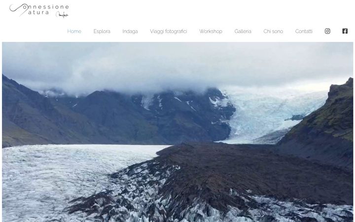 Screenshot of connessionenatura.com