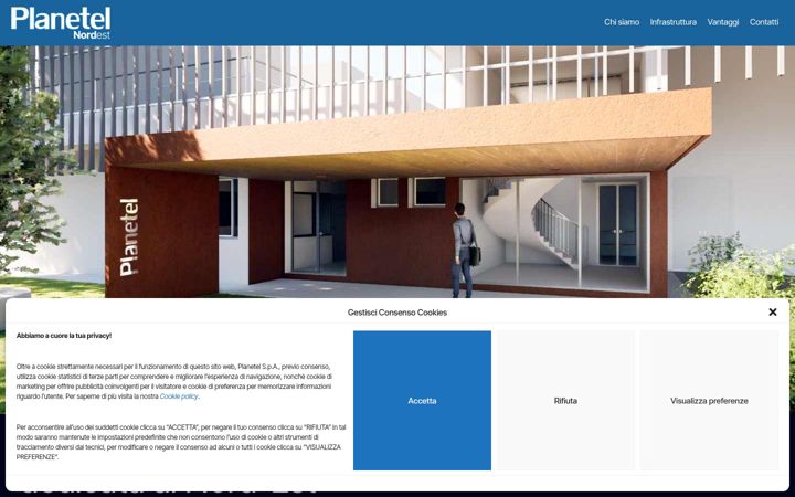 Screenshot of connetical.it