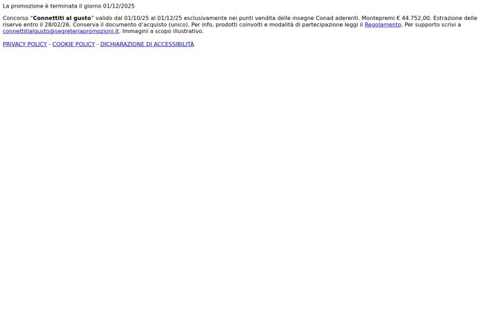 Screenshot of connettitialgusto.it