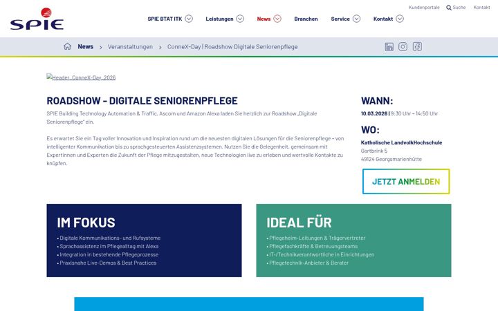 Screenshot of connex-day.de