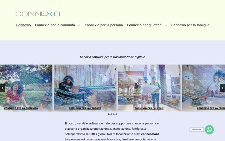 Screenshot of connexio.it