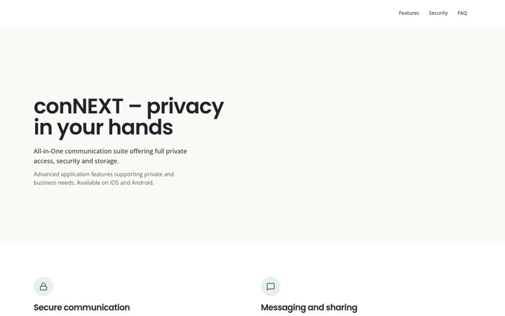 Screenshot of connext-global.com