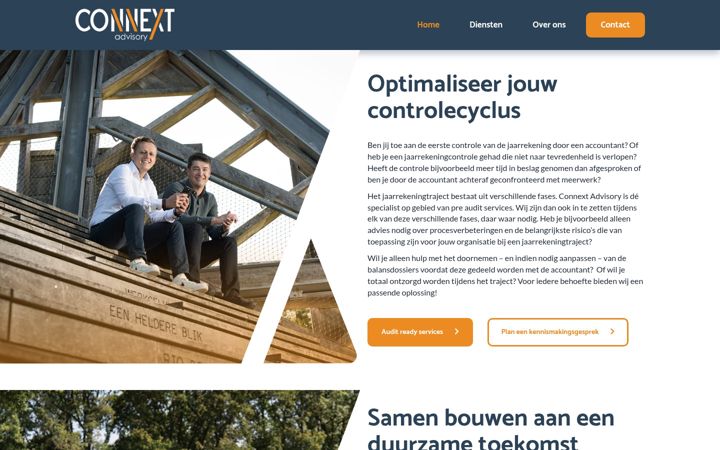 Screenshot of connextadvisory.nl