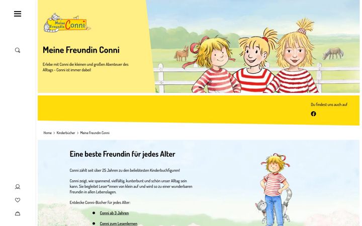 Screenshot of conni.de