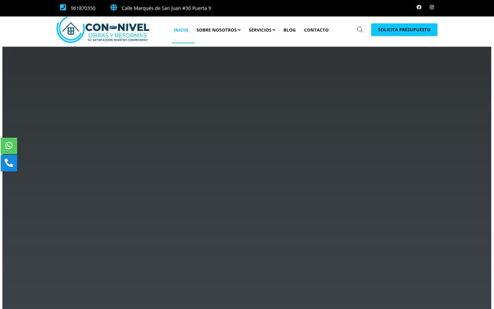 Screenshot of connivelobrasyreformas.es