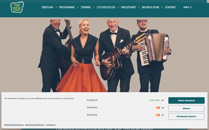 Screenshot of conny-sonntagsfahrer.de