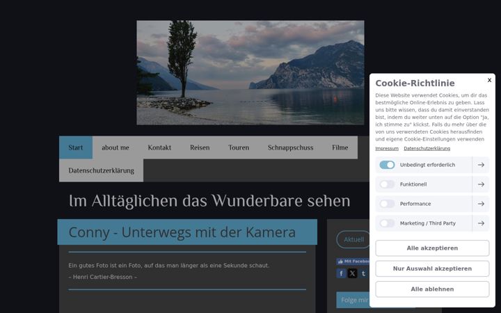 Screenshot of conny-unterwegs.de