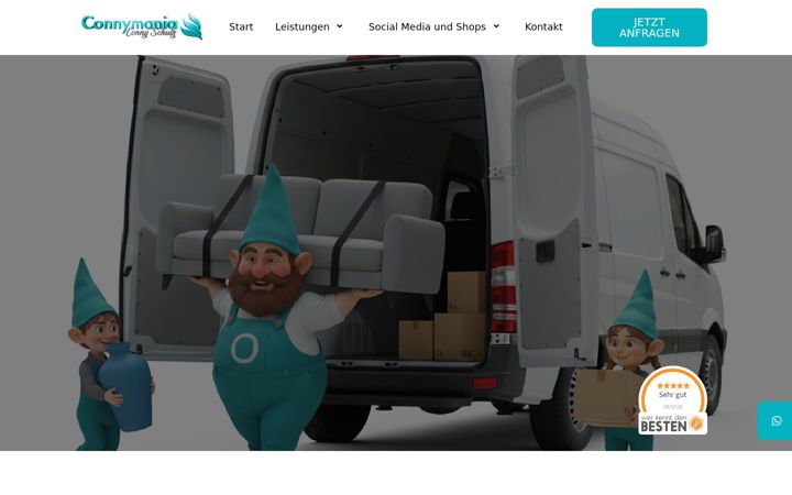 Screenshot of connymania.de