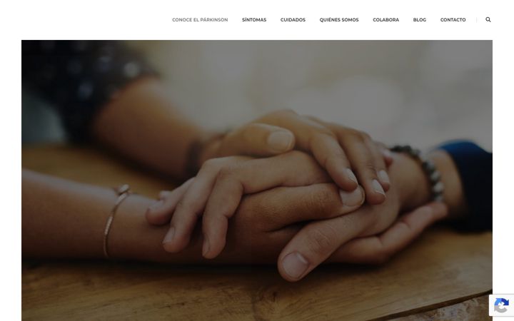 Screenshot di conoceelparkinson.org