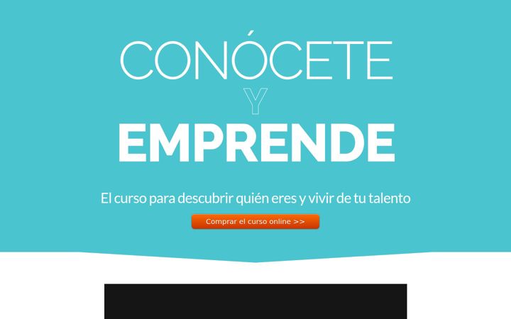 Screenshot of conoceteyemprende.com