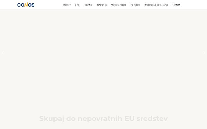 Screenshot of conos.si
