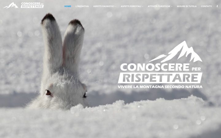 Ekrano kopija conoscereperrispettare.it