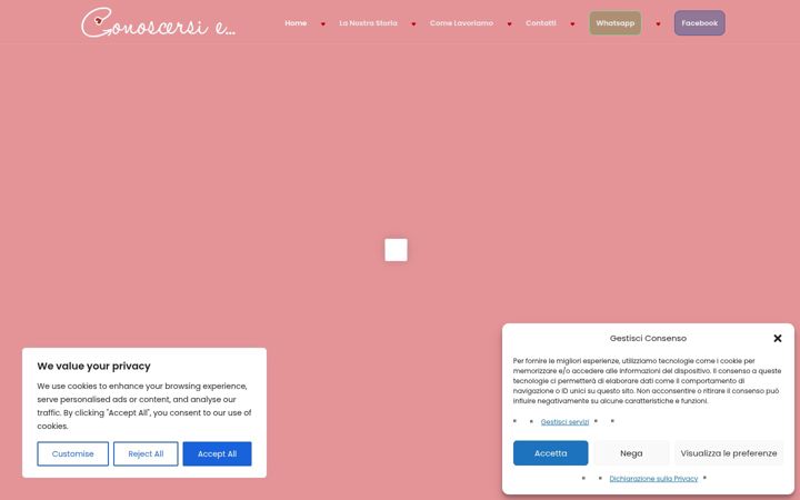 Screenshot of conoscersieamarsi.it