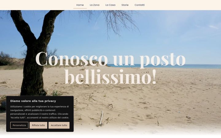 Screenshot of conoscounpostobellissimo.it