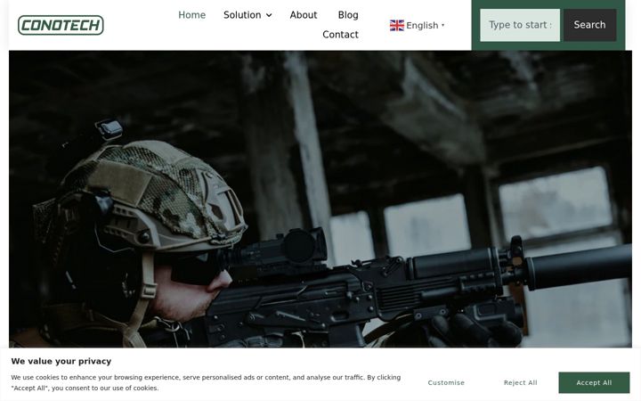 Screenshot of conotech-security.com