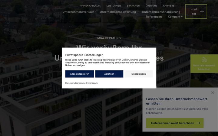Screenshot of conpair.de