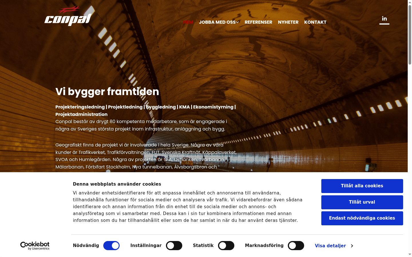 Capture d'écran de la bannière de consentement affichée avant toute interaction