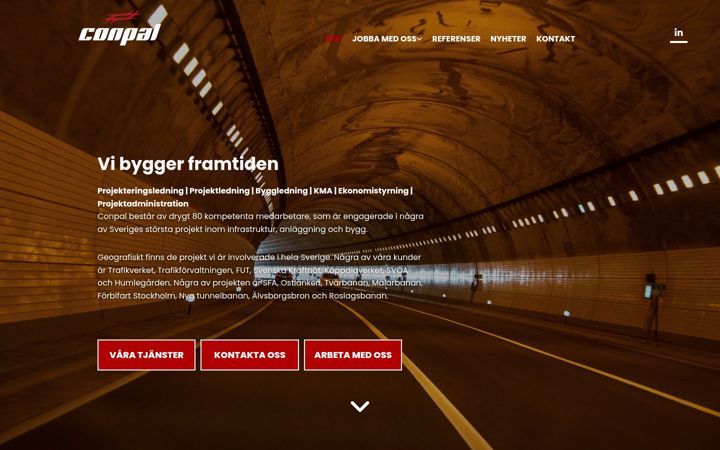 Screenshot of conpal.se