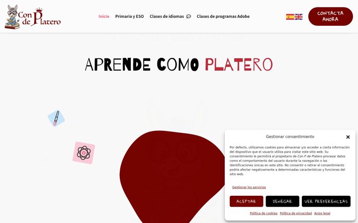 Screenshot of conpdeplatero.com