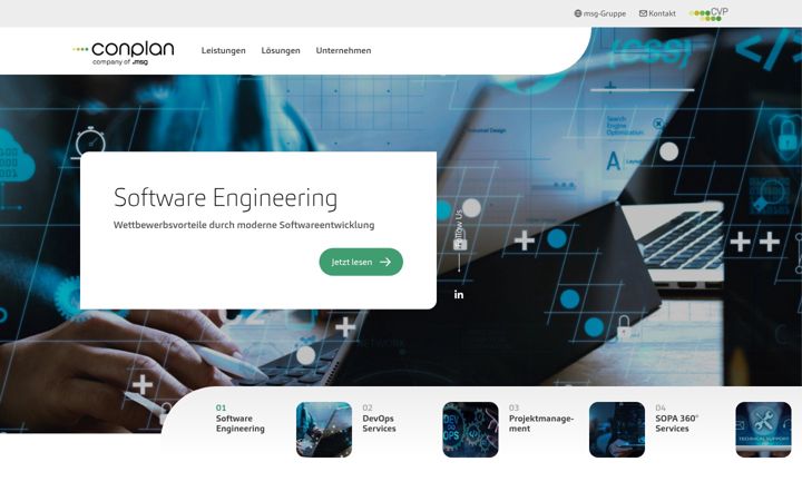 Screenshot of conplan.de