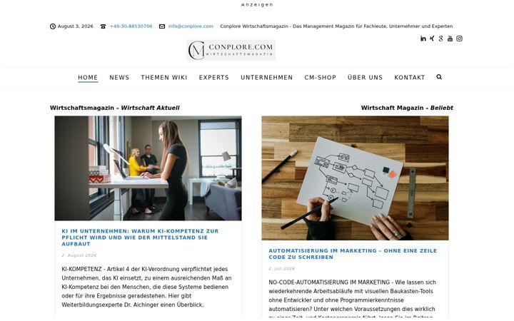Screenshot of conplore.com