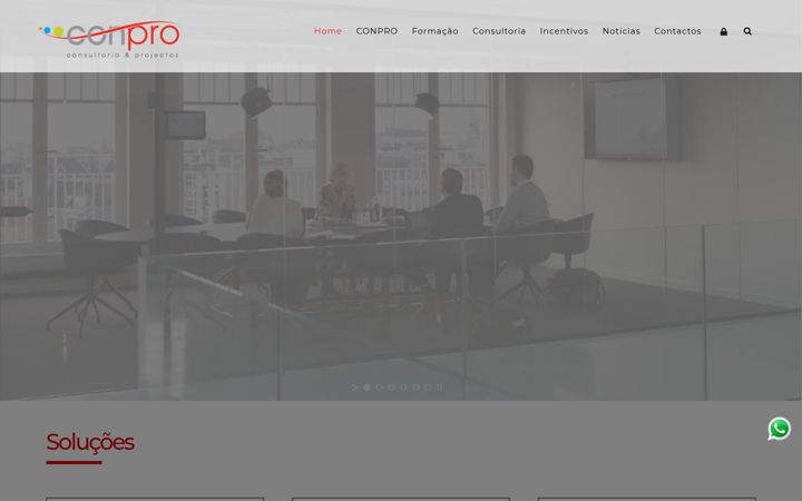 Screenshot of conpro.pt