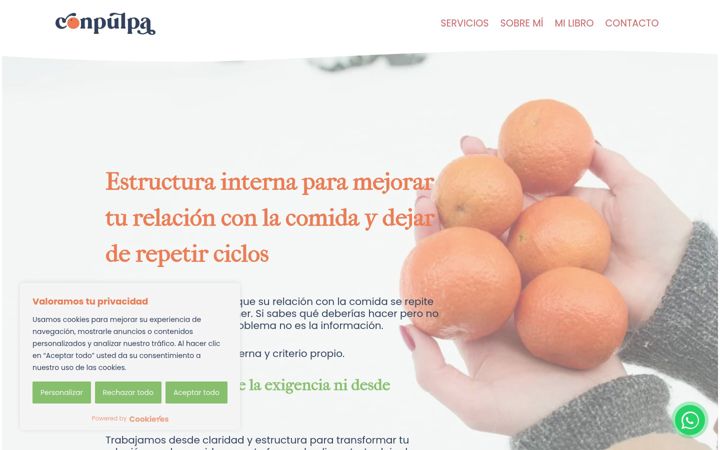 Screenshot of conpulpa.com