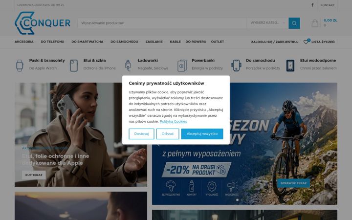 Screenshot di conquer.pl
