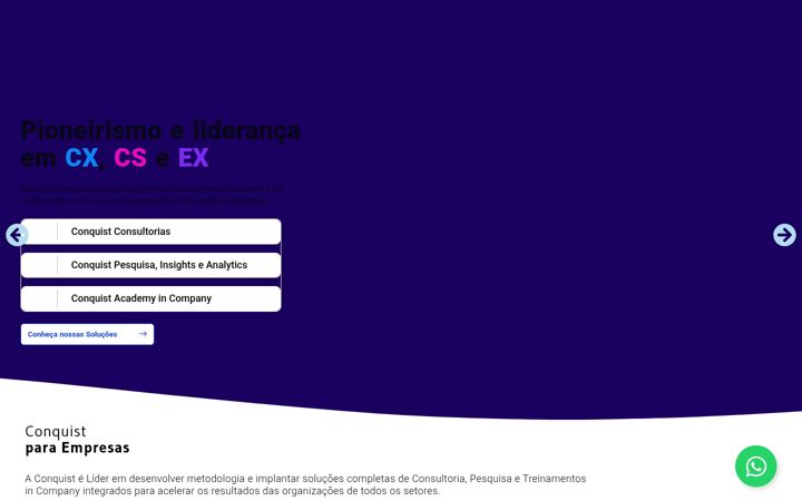 Screenshot di conquist.com.br