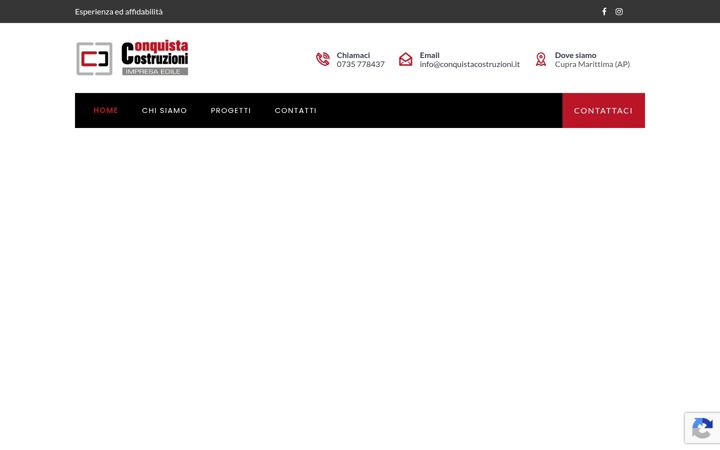 Screenshot van conquistacostruzioni.it