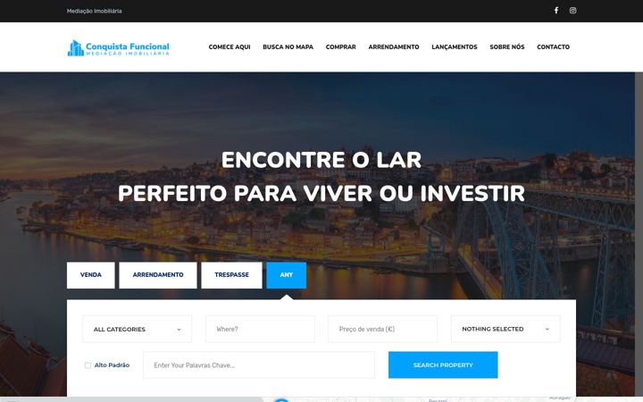 Screenshot of conquistafuncional.pt