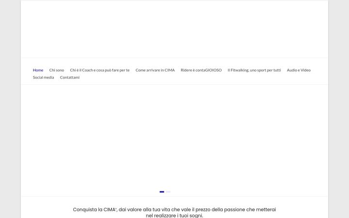 Screenshot of conquistalacima.it