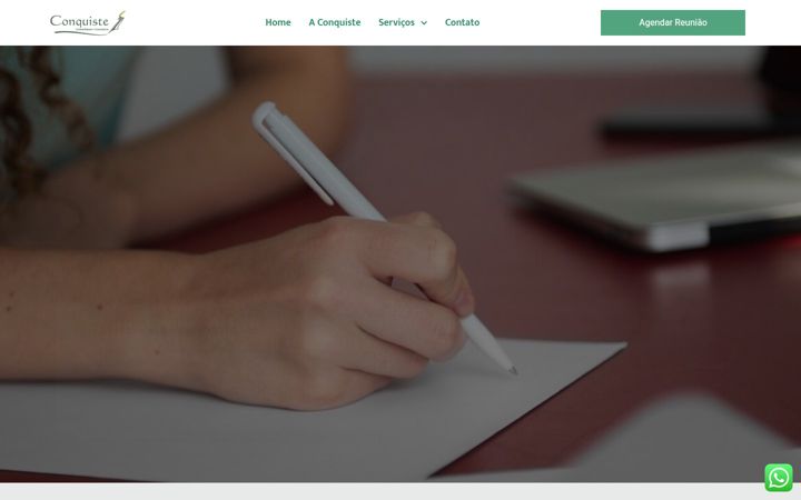 Screenshot di conquistenet.com.br