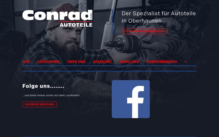 Screenshot of conrad-autoteile.de